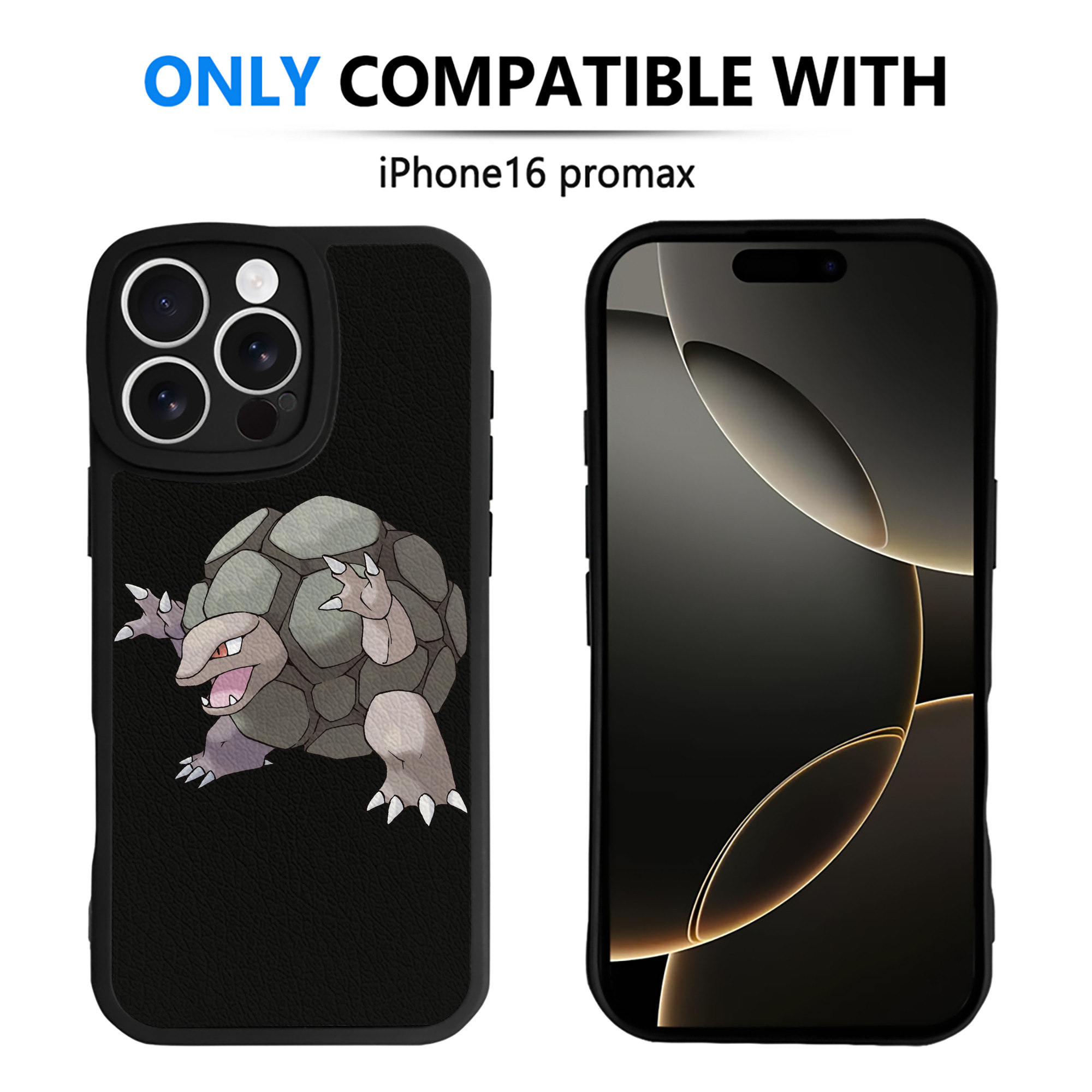 （画像用） ポケットモンスター Pokémon 【iPhone 16シリーズ対応】シリコンスマホケース（レザー調） 材質：シリコン